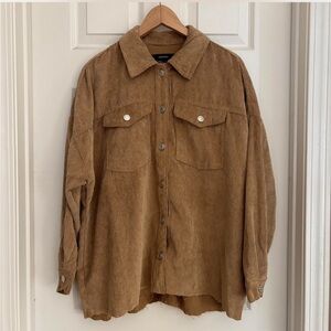 Forever 21 Oversized Corduroy Jacket